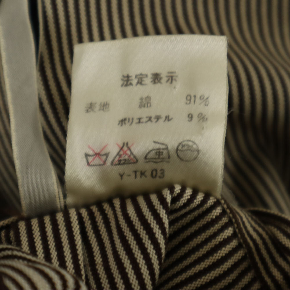 Christian Dior クリスチャンディオール 90s オールド ストライプ柄 ロングパンツ 11 ベージュ 他 レディース