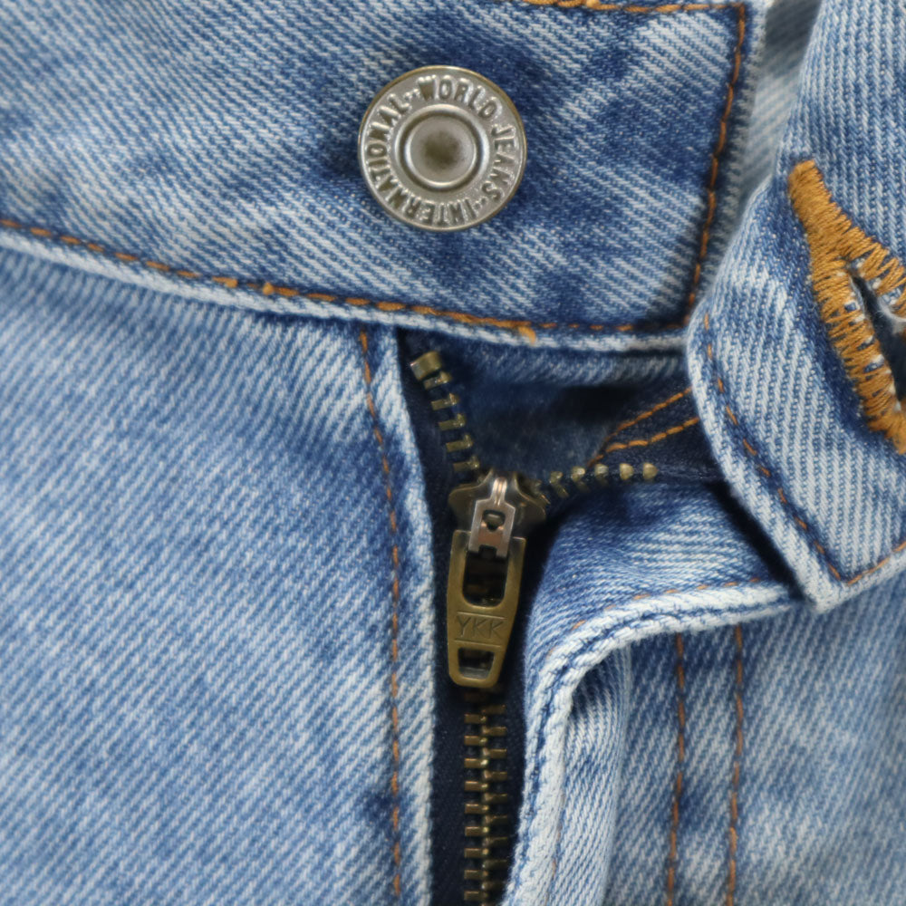 Johnbull ジョンブル 日本製 デニムパンツ W32 アイスブルー ジーンズ メンズ