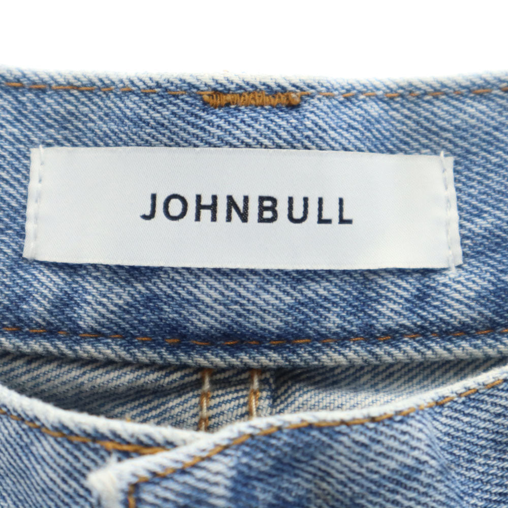 Johnbull ジョンブル 日本製 デニムパンツ W32 アイスブルー ジーンズ メンズ