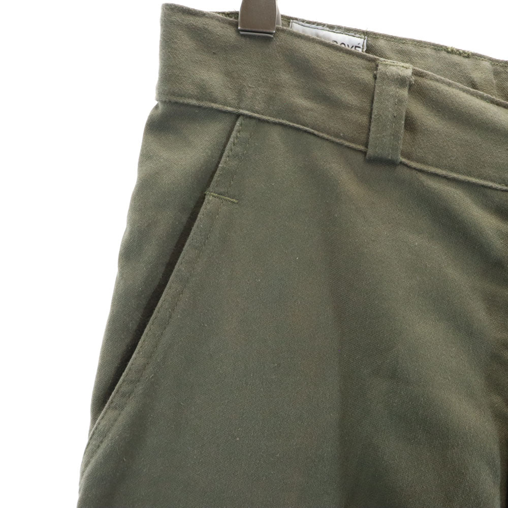 FRENCH ARMY フランス軍 90s オールド カーゴパンツ 80 M オリーブ ミリタリー メンズ