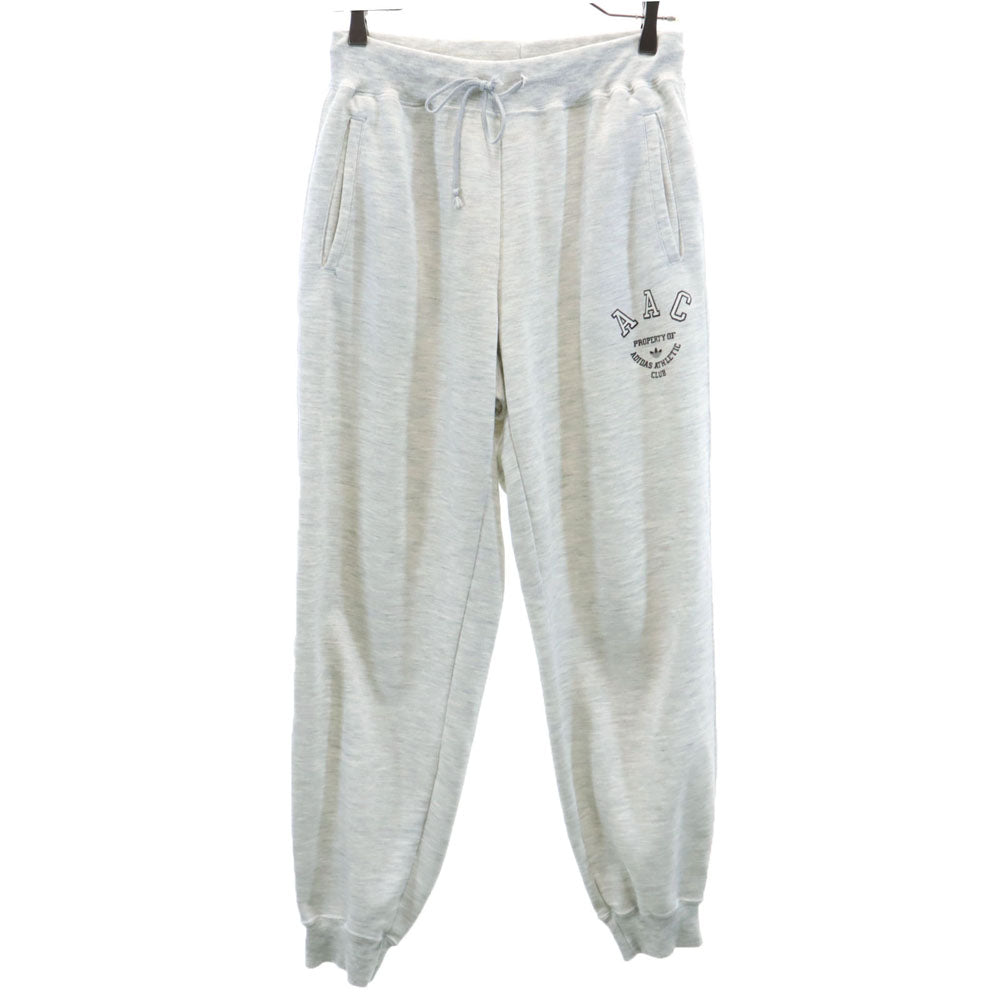 アディダス 80s デサント製 ヴィンテージ トレフォイルロゴ スウェットパンツ O ライトグレー adidas メンズ