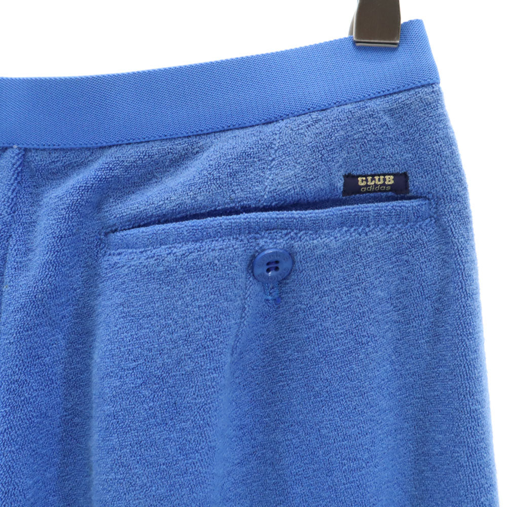未使用 CLUBadidas クラブアディダス 70s 80s ヴィンテージ デサント製 トレフォイルロゴ デッドストック トラックパンツ M ブルー メンズ