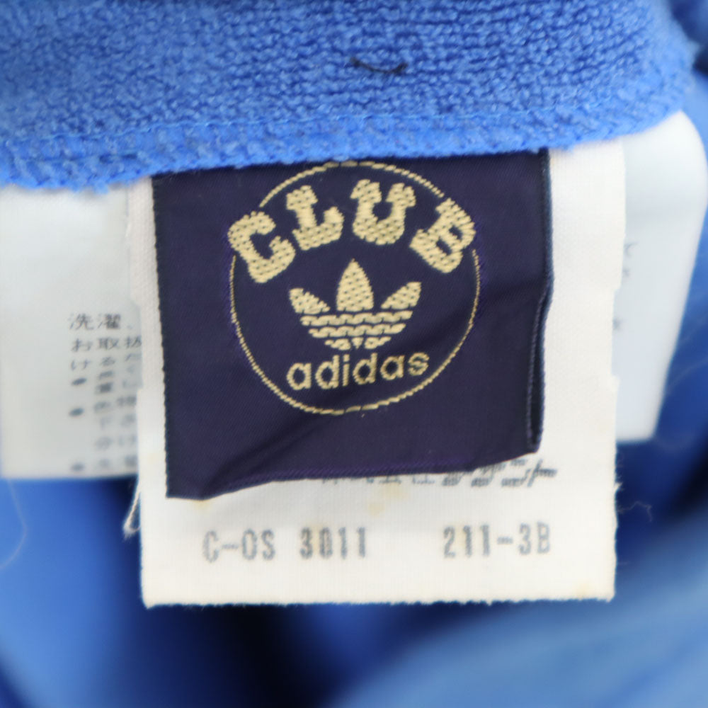 未使用 CLUBadidas クラブアディダス 70s 80s ヴィンテージ デサント製 トレフォイルロゴ デッドストック トラックパンツ M ブルー メンズ