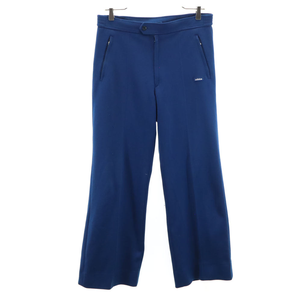 adidas アディダス 70s ヴィンテージ デサント製 西ドイツタグ トラックパンツ L ブルー メンズ