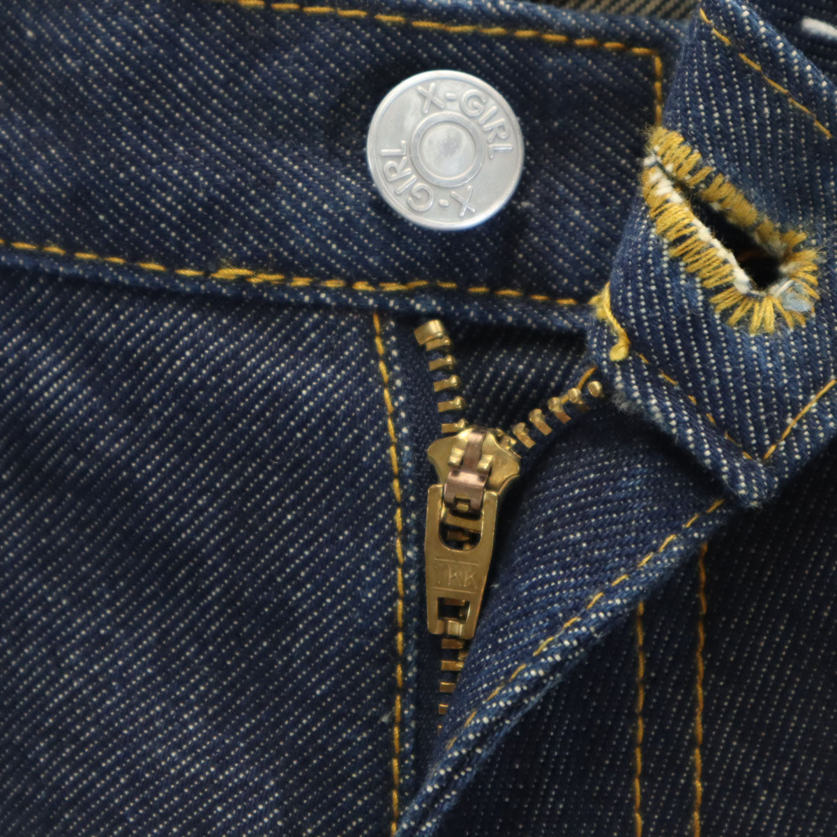 X-girl エックスガール 日本製 デニムパンツ 0 ブルー メンズ