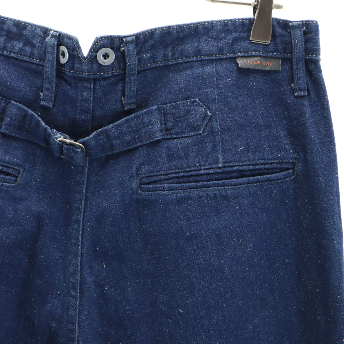 BLUE WAY ブルーウェイ 日本製 ロングパンツ S ブルー メンズ
