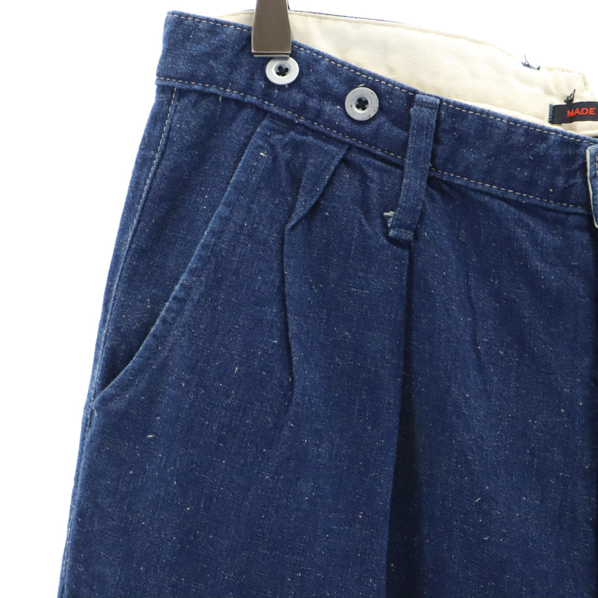 BLUE WAY ブルーウェイ 日本製 ロングパンツ S ブルー メンズ