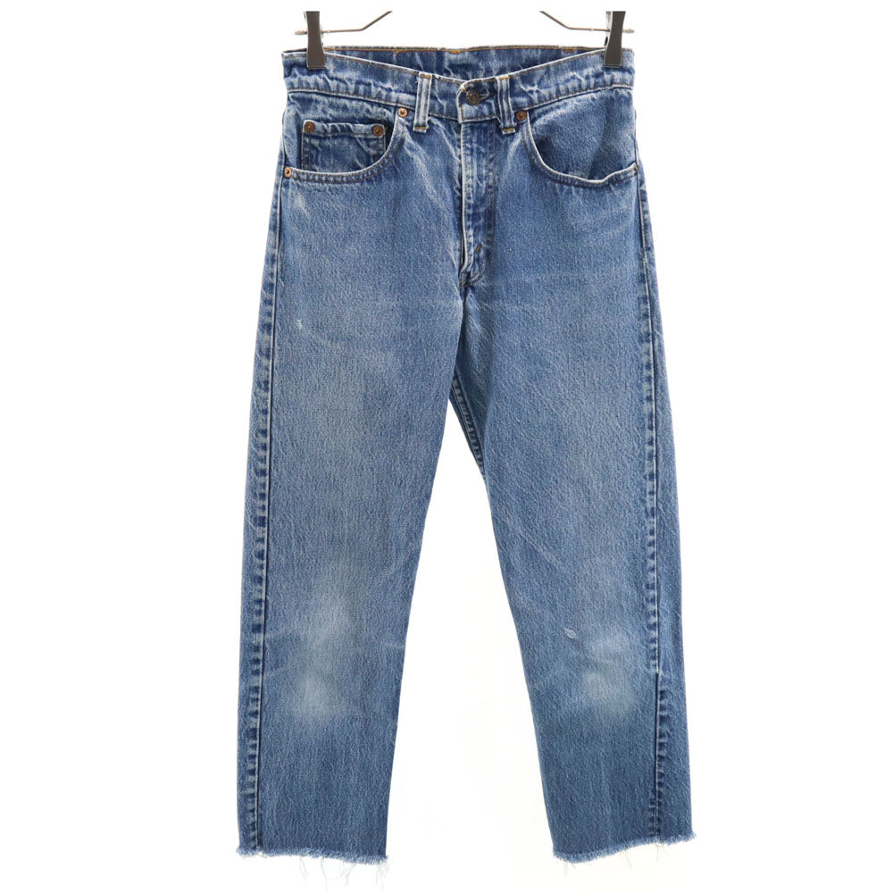 Levi's リーバイス 80s 505-0217 オールド USA製 チェーンステッチ ボタン裏650 デニムパンツ w28 ブルー メンズ