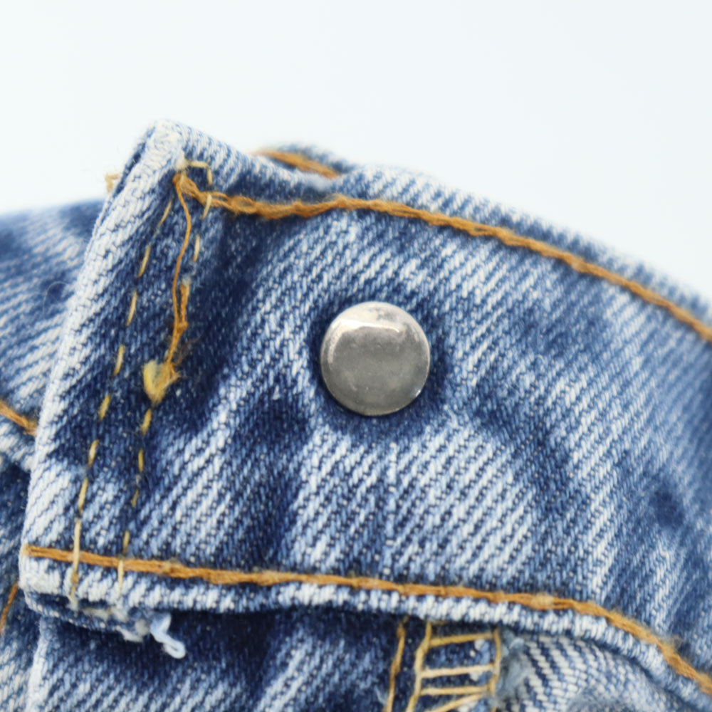Levi's リーバイス 80s 505-0217 オールド USA製 チェーンステッチ ボタン裏650 デニムパンツ w28 ブルー メンズ