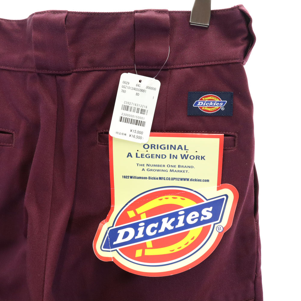 未使用 ディッキーズ ワークパンツ 1 パープル系 Dickies タグ付き メンズ