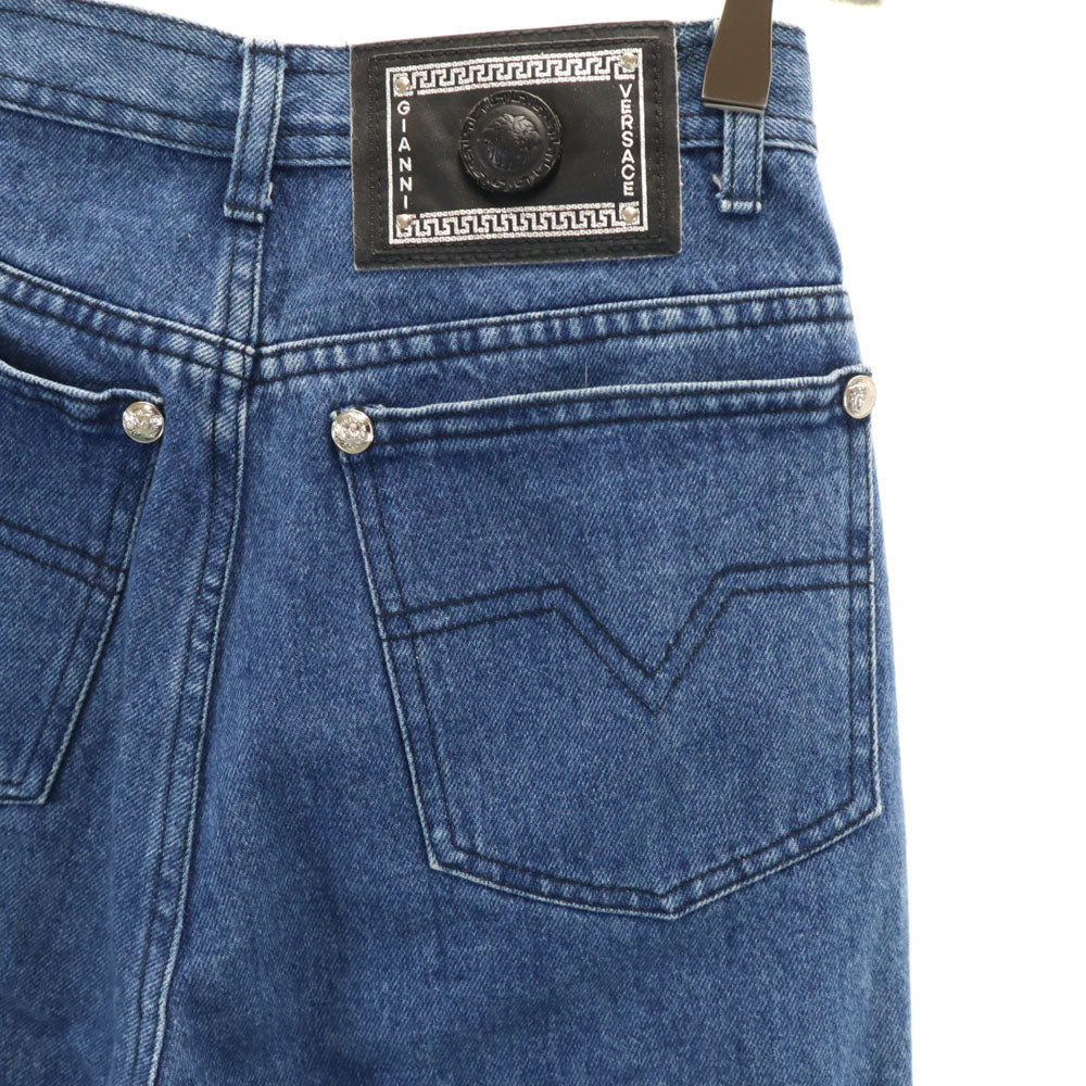 Gianni Versace ジャンニヴェルサーチ イタリア製 デニムパンツ 38 ジーパン レディース