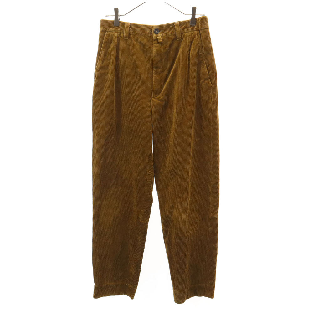 DRIES VAN NOTEN ドリスヴァンノッテン 90s オールド 太畝 コーデュロイパンツ 48 ブラウン メンズ