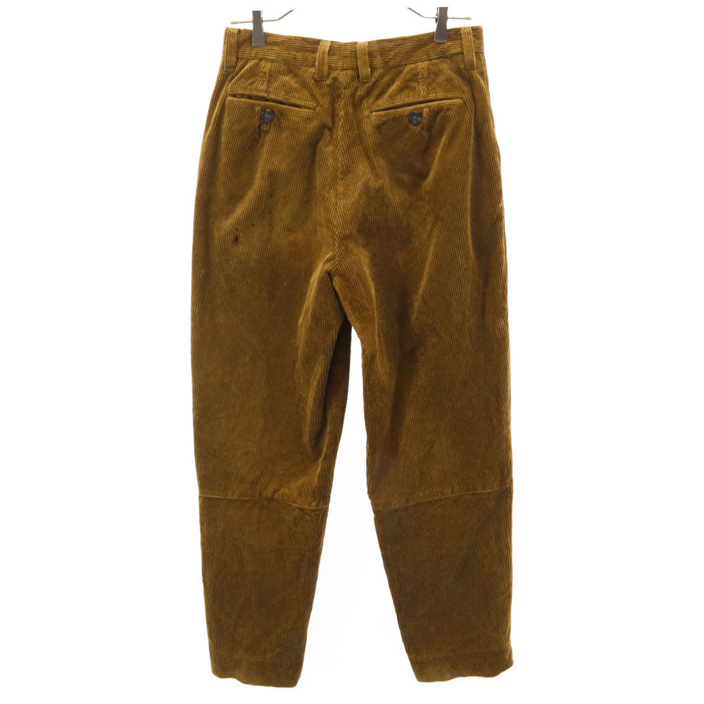DRIES VAN NOTEN ドリスヴァンノッテン 90s オールド 太畝 コーデュロイパンツ 48 ブラウン メンズ