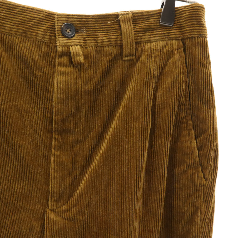 DRIES VAN NOTEN ドリスヴァンノッテン 90s オールド 太畝 コーデュロイパンツ 48 ブラウン メンズ