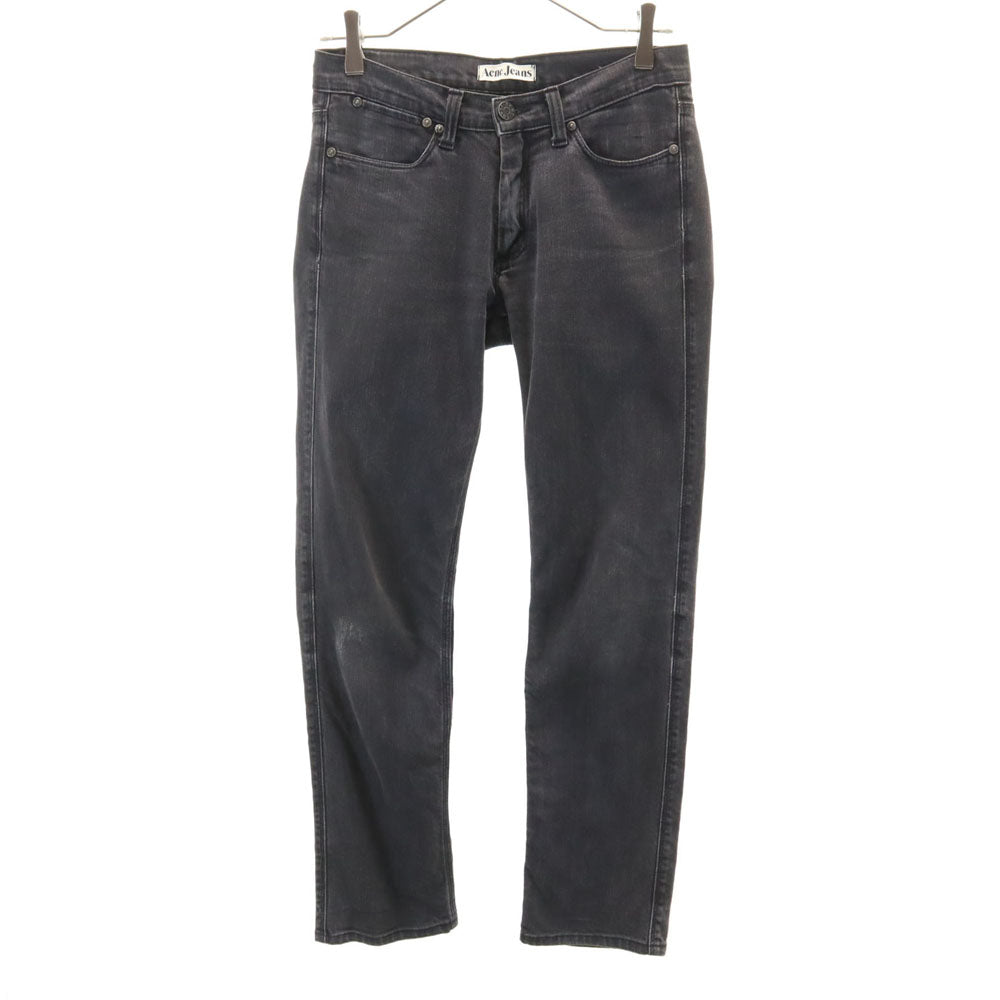 Acne Jeans アクネジーンズ ポルトガル製 ストレッチパンツ w29 ブラック ジーンズ メンズ