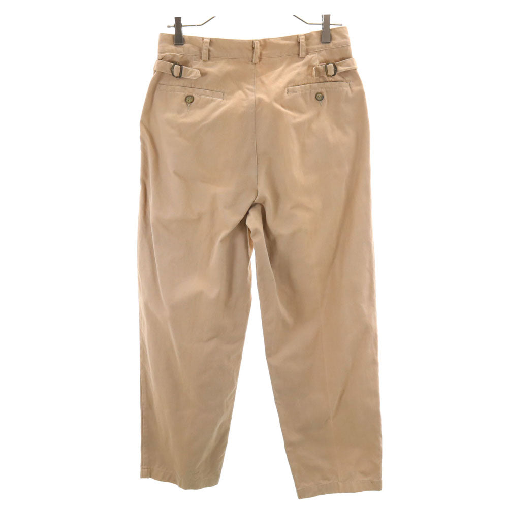 カルバンクラインスポーツ 90s 00s オールド タック パンツ w31 ベージュ系 ボタンフライ メンズ