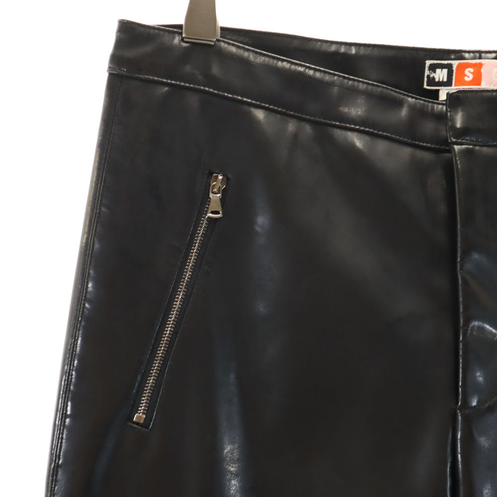 MSGM エムエスジーエム イタリア製 ロングパンツ 42 ブラック系 メンズ
