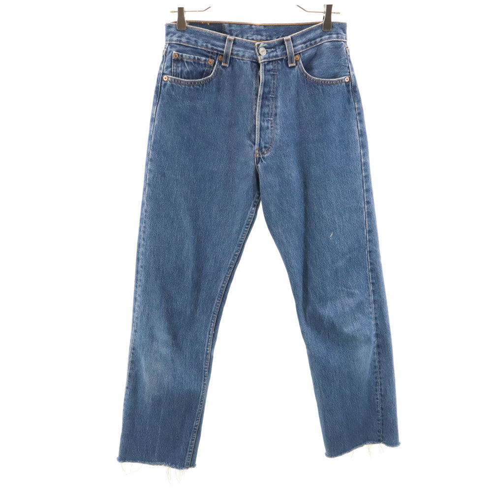 Levi's リーバイス 00s 2000年 501 ボタンフライ デニムパンツ w29 カットオフ ジーパン レディース