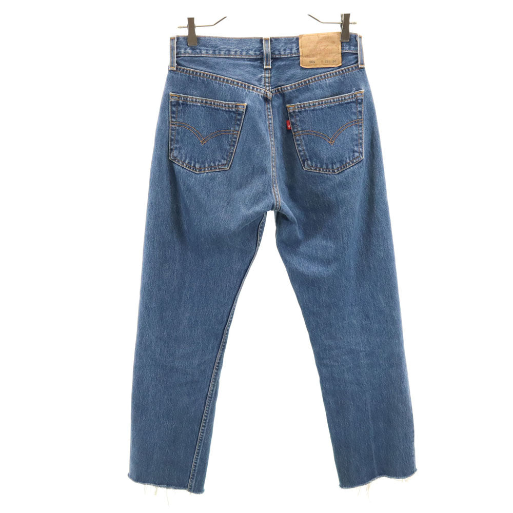 Levi's リーバイス 00s 2000年 501 ボタンフライ デニムパンツ w29 カットオフ ジーパン レディース