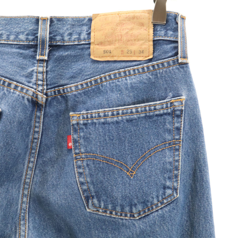 Levi's リーバイス 00s 2000年 501 ボタンフライ デニムパンツ w29 カットオフ ジーパン レディース