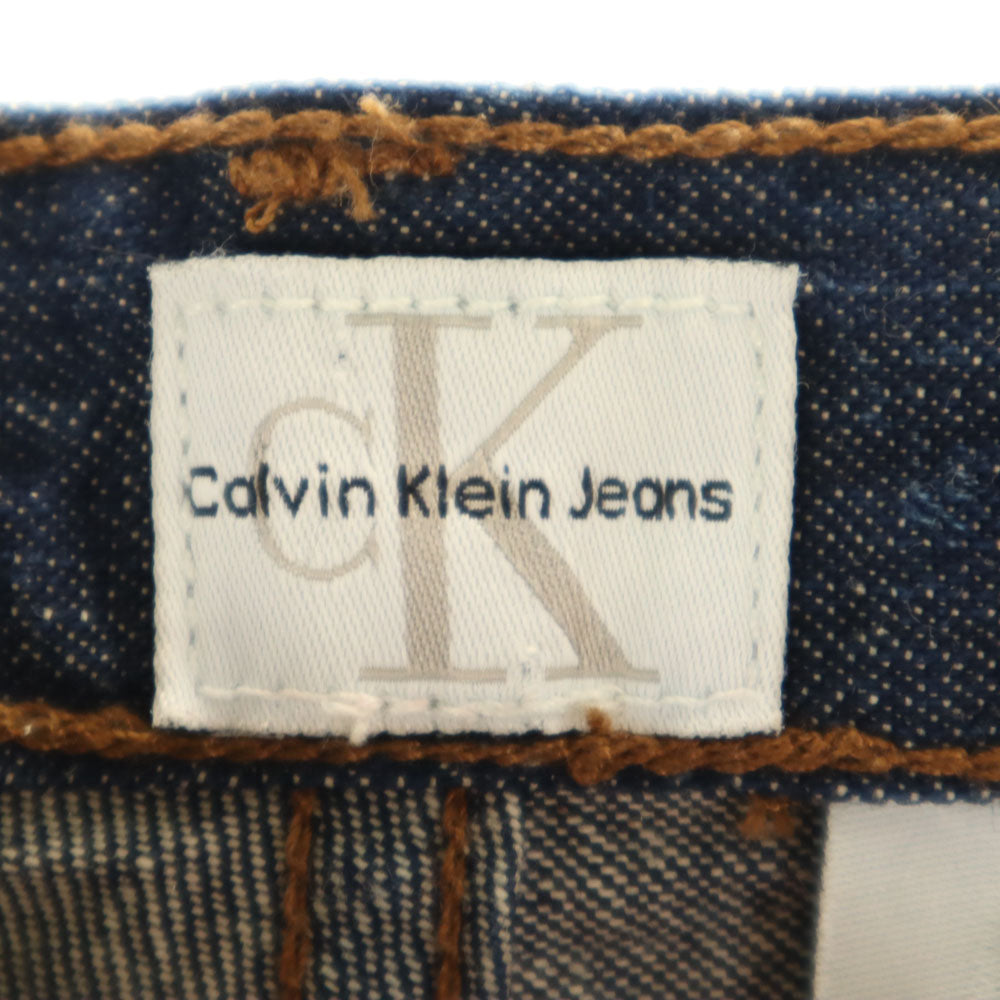 Calvin klein Jeans カルバンクラインジーンズ 90s オールド ストレートデニムパンツ 7 ネイビー ジーンズ メンズ