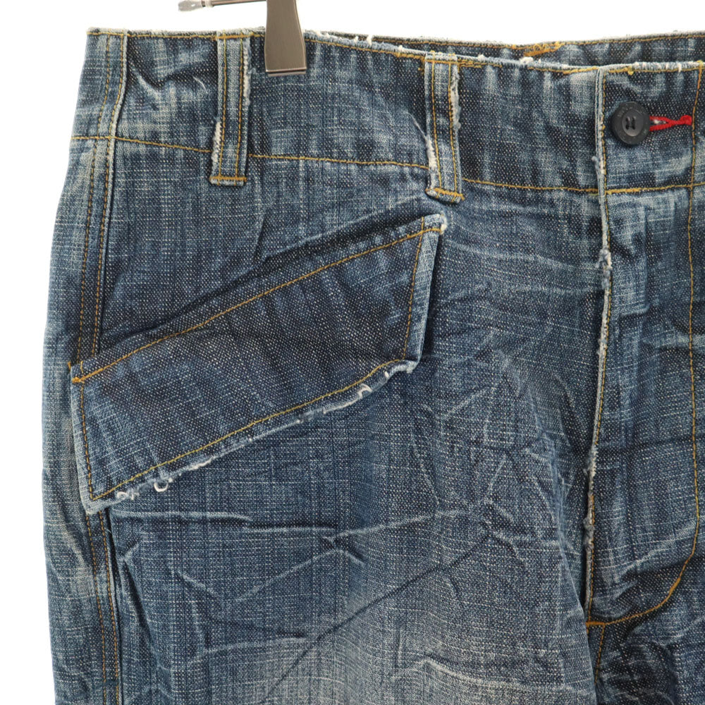 WOOLRICH ウールリッチ シワ加工 ストレートデニムパンツ w34 ジーンズ メンズ