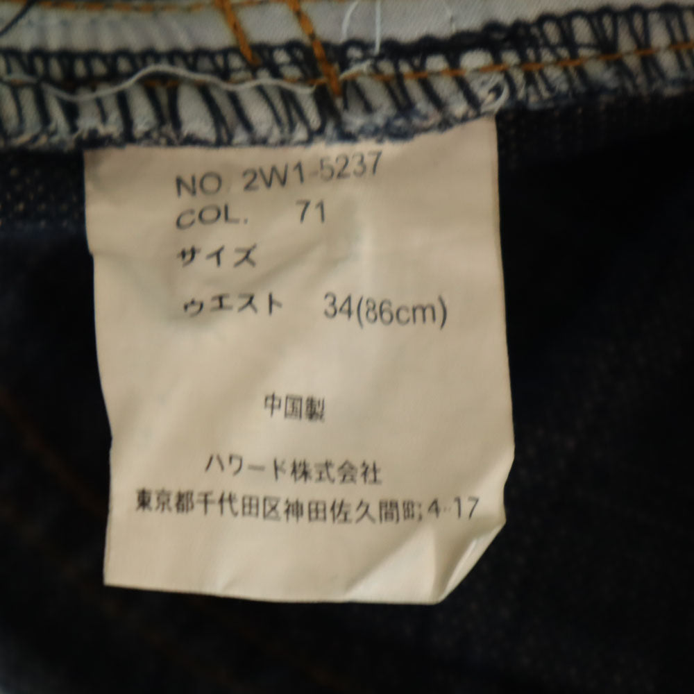 WOOLRICH ウールリッチ シワ加工 ストレートデニムパンツ w34 ジーンズ メンズ