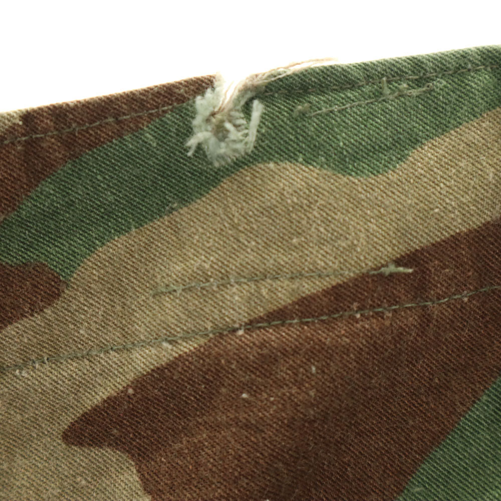 US ARMY アメリカ軍 90s オールド SPO カモフラ柄 ミリタリー カーゴパンツ w27 カーキ系 迷彩 メンズ