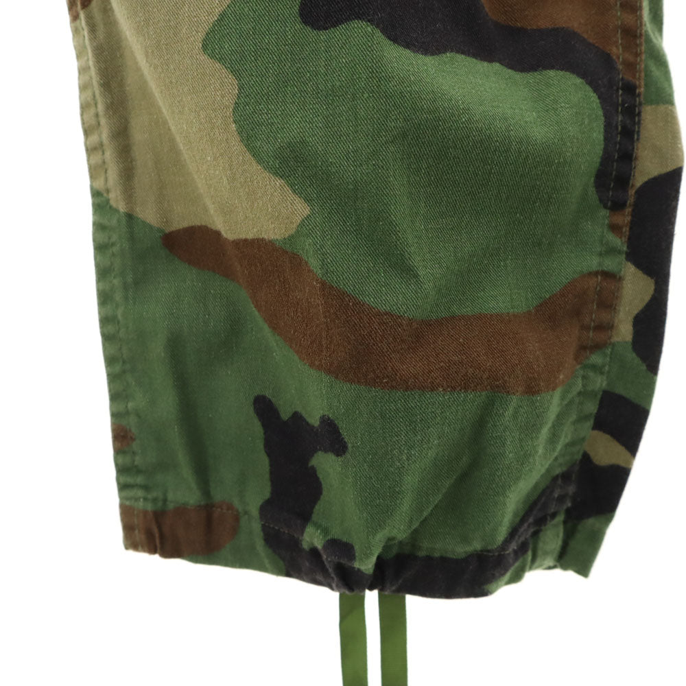 US ARMY アメリカ軍 90s オールド SPO カモフラ柄 ミリタリー カーゴパンツ w27 カーキ系 迷彩 メンズ