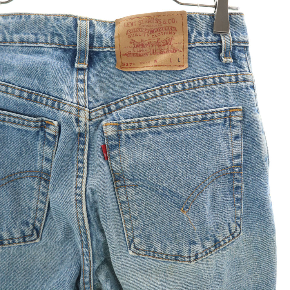 Levi's リーバイス 90s 517-4892 USA製 オールド ブーツカットデニムパンツ L ブルー ジーンズ メンズ