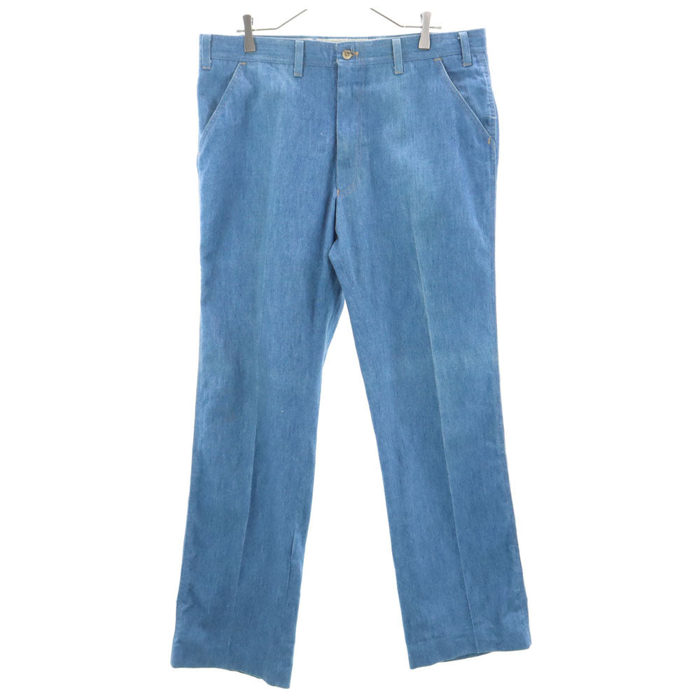Levi's リーバイス 80s ヴィンテージ スコビルジップ ストレートパンツ ブルー メンズ