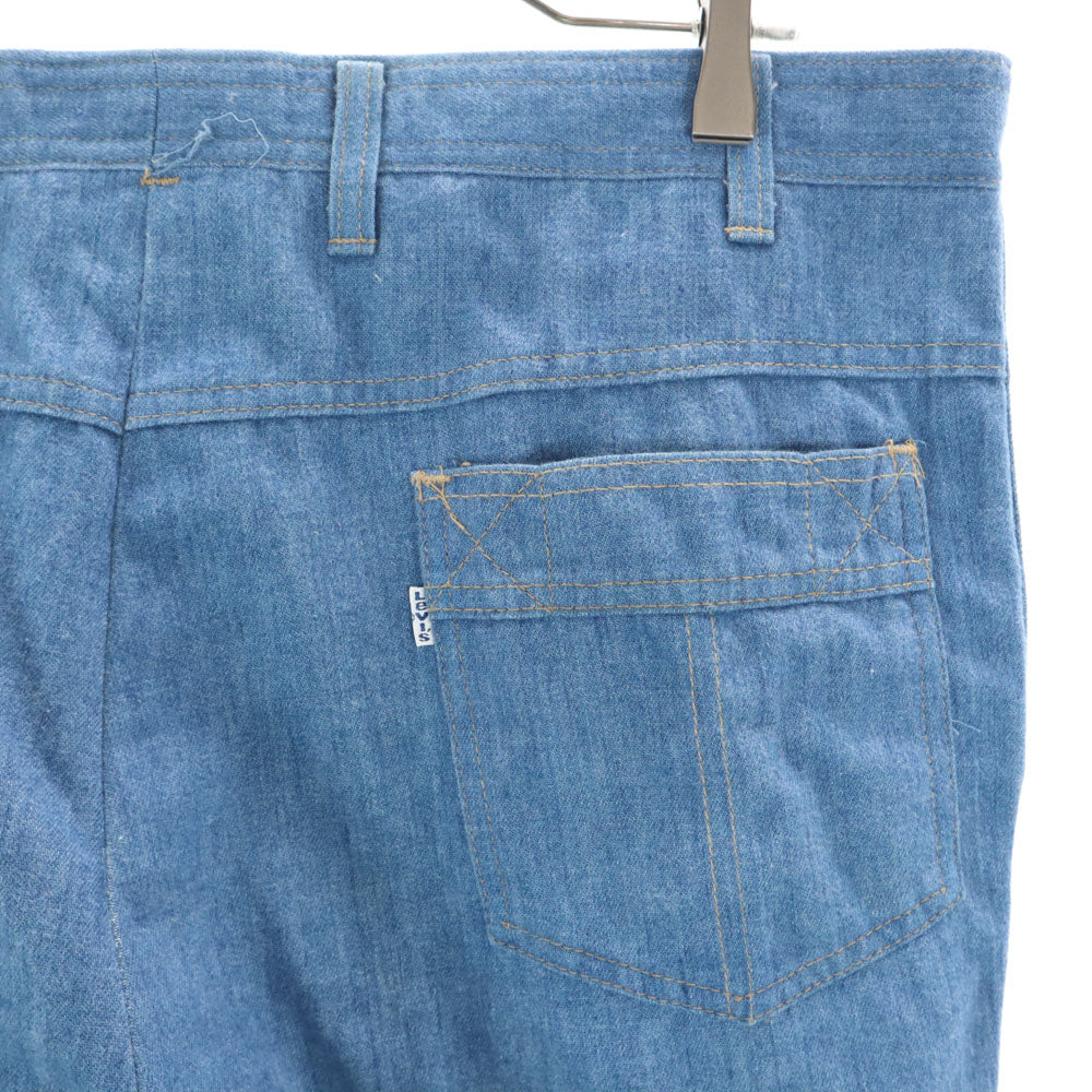 Levi's リーバイス 80s ヴィンテージ スコビルジップ ストレートパンツ ブルー メンズ