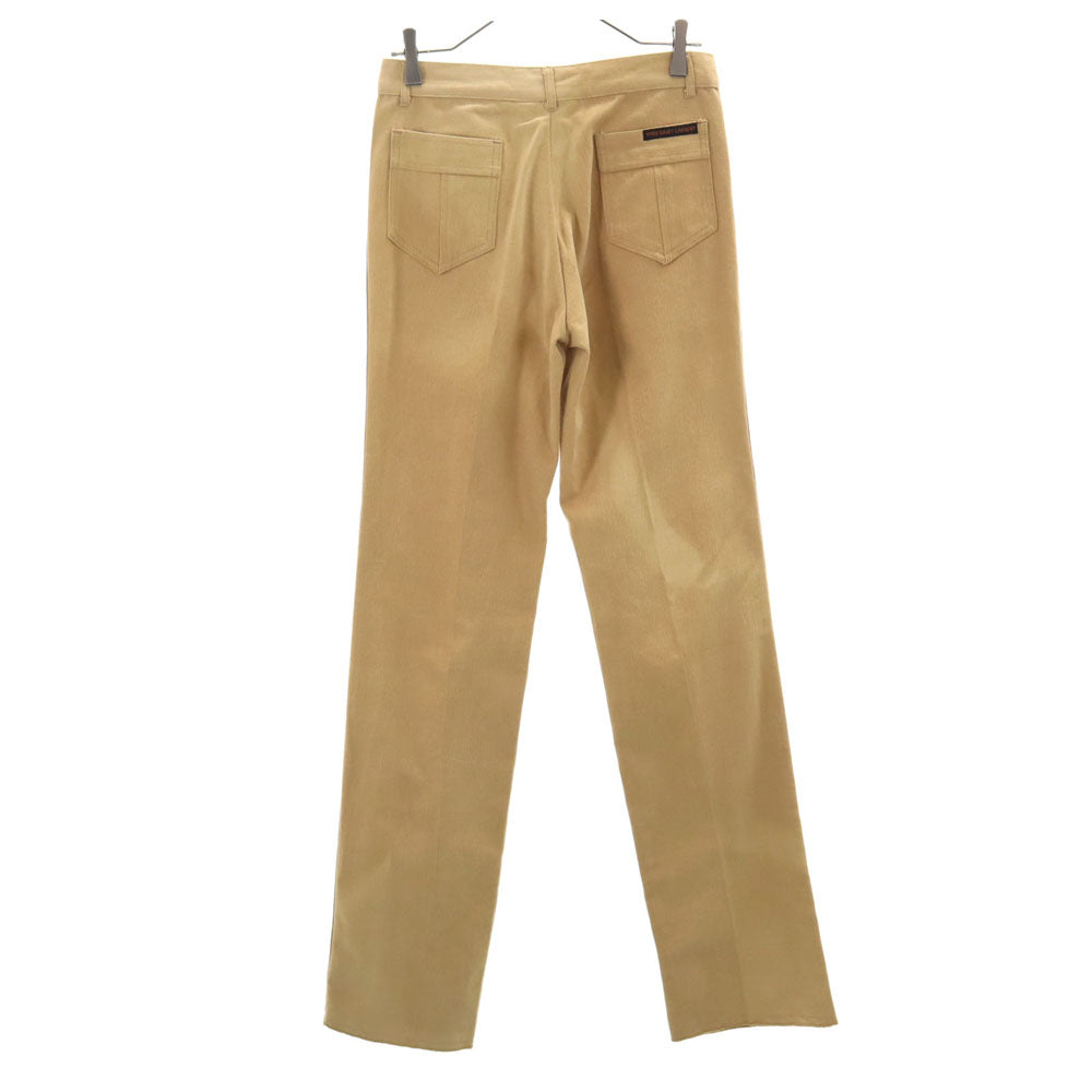 YVES SAINT LAURENT イヴサンローラン 80s 英国製 片爪YKK ヴィンテージ コットンパンツ w30 ベージュ メンズ