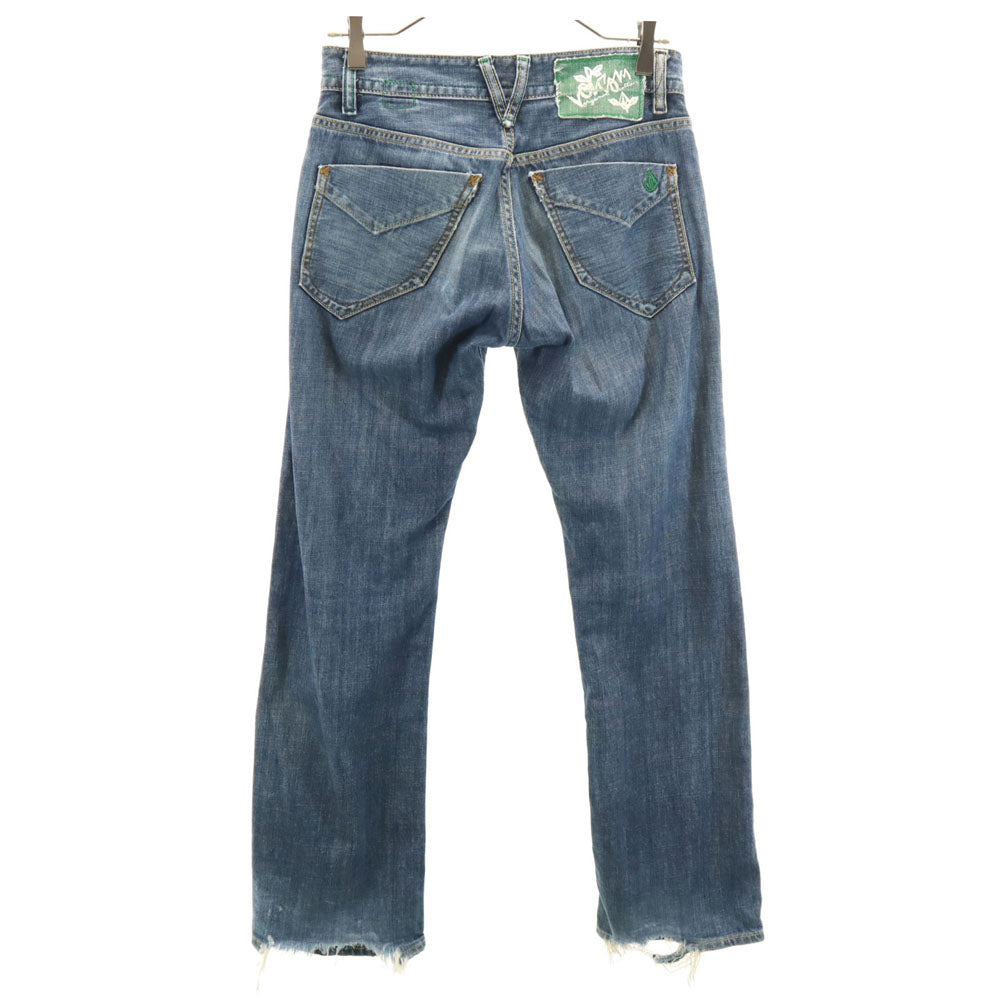 ボルコムジーンズ 90s オールド USA製 デニムパンツ W28 ウォッシュブルー VOLCOM JEANS メンズ