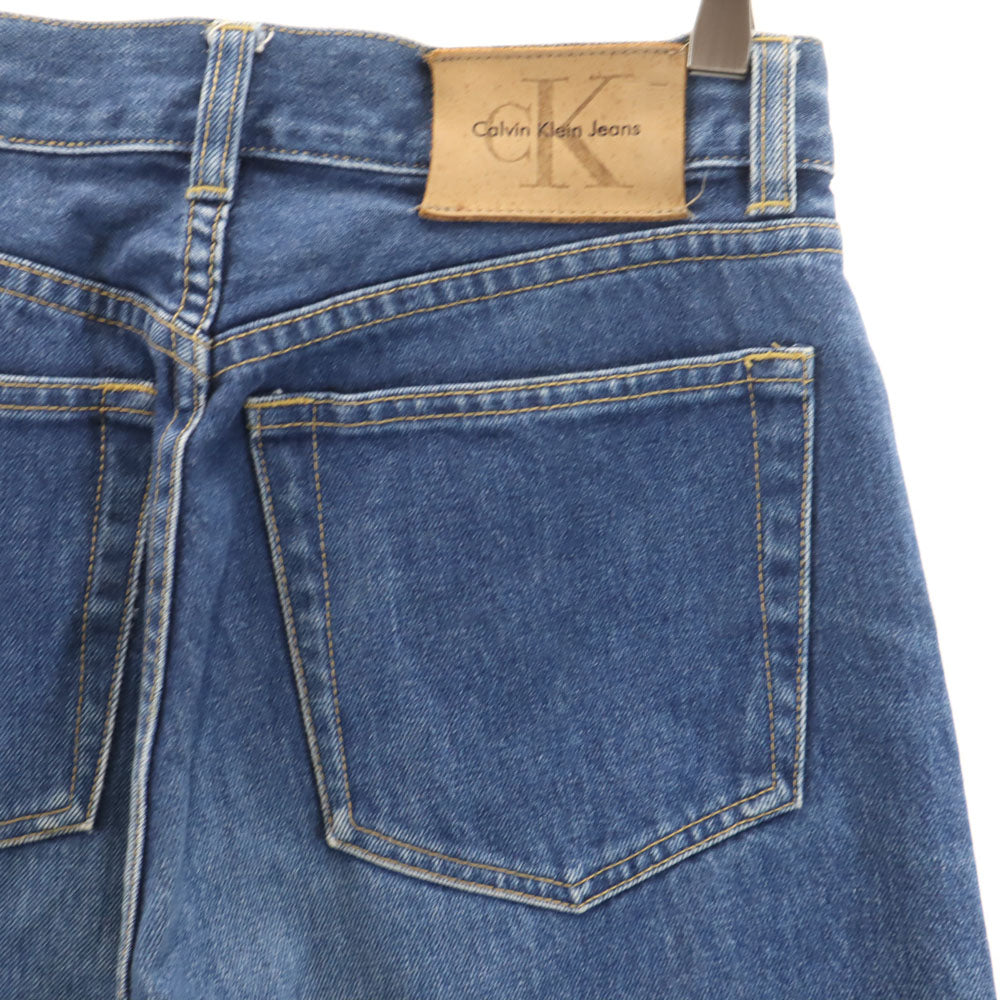 CK CALVIN KLEIN シーケーカルバンクライン デニムパンツ ウォッシュブルー ジーンズ ボタンフライ メンズ