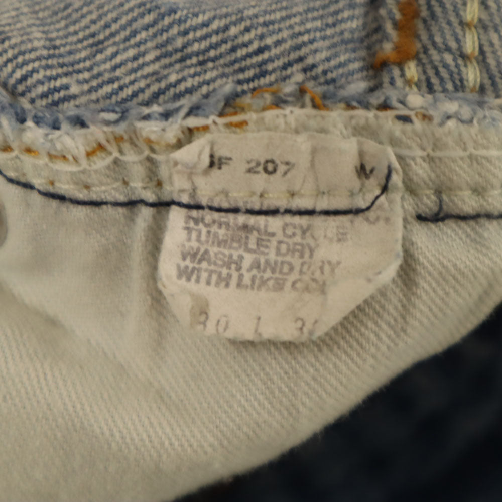 Levi's リーバイス 80s 501 ヴィンテージ テーパードデニムパンツ W30 ウォッシュブルー ジーンズ レディース