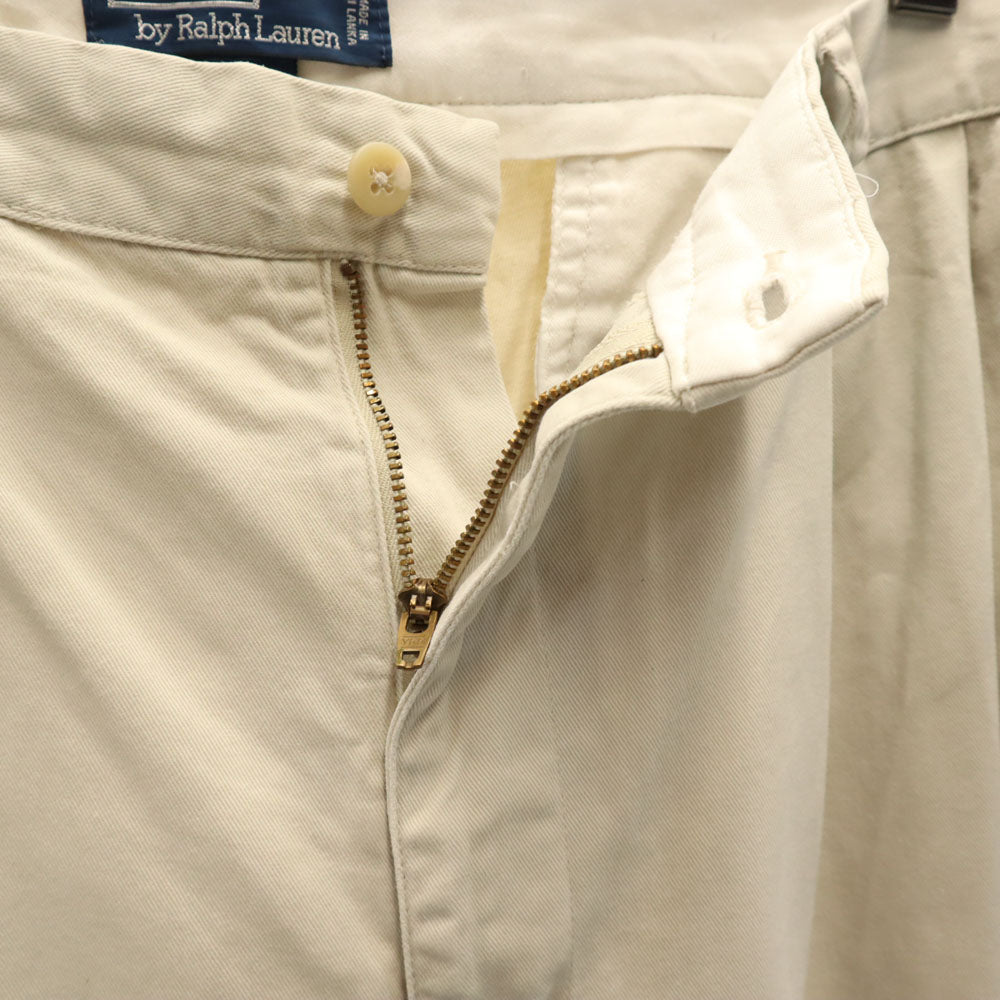 ポロバイラルフローレン オールド チノパンツ 38/34 ホワイト Polo by Ralph Lauren メンズ