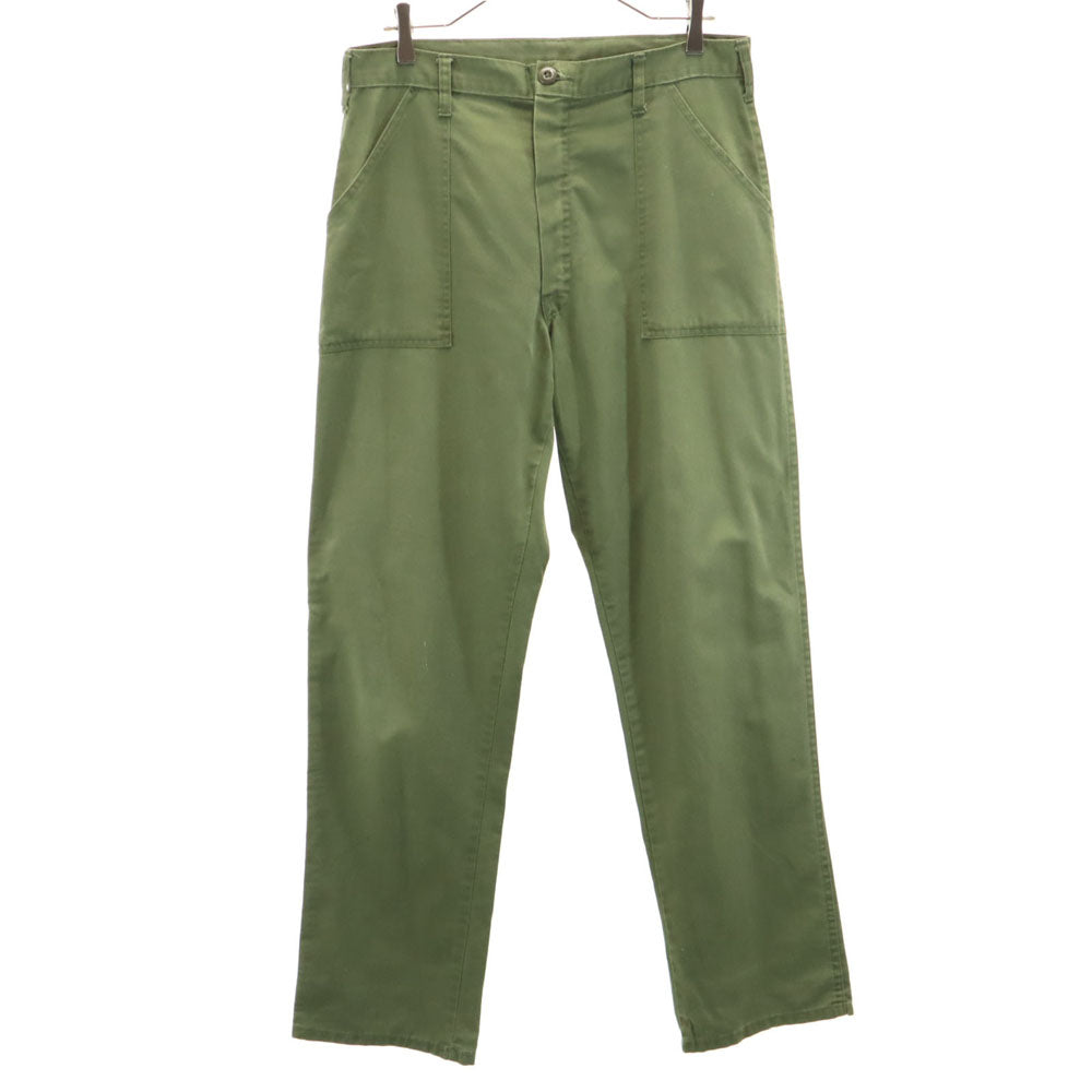 US ARMY アメリカ軍 70s ヴィンテージ USA製 民間品 ベイカー パンツ カーキ メンズ