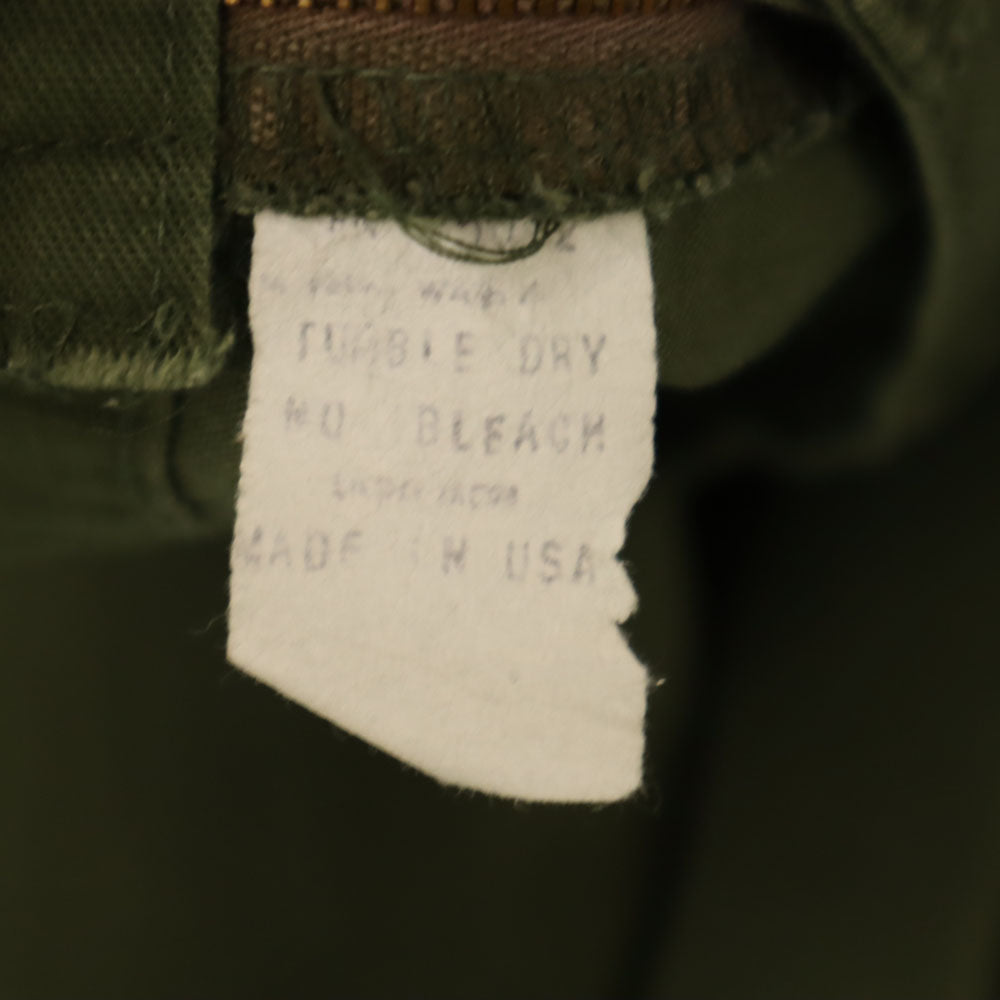 US ARMY アメリカ軍 70s ヴィンテージ USA製 民間品 ベイカー パンツ カーキ メンズ