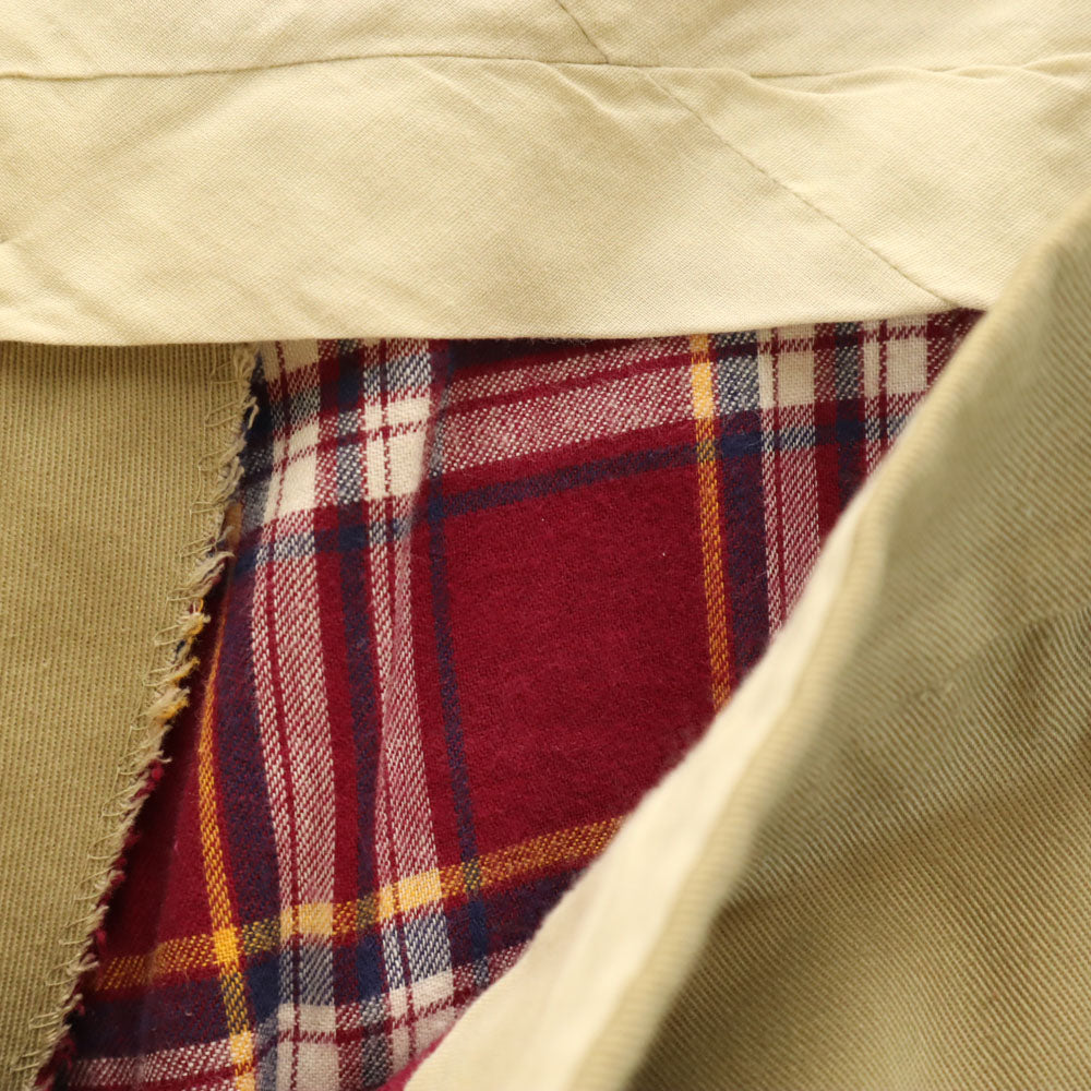 WOOLRICH ウールリッチ 70s ヴィンテージ 白タグ ロケットタロン スラックスパンツ ベージュ メンズ