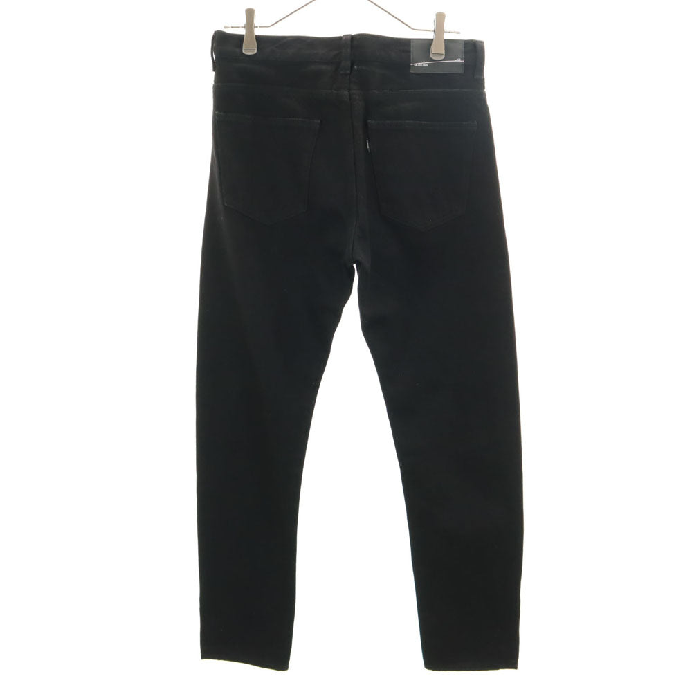 LAD MUSICIAN ラッドミュージシャン テーパードデニムパンツ 42 ブラック ジーンズ メンズ