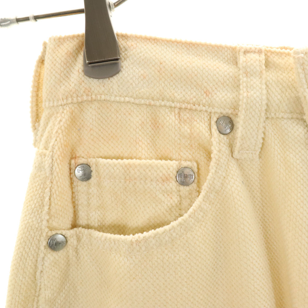 Levi's リーバイス 90s 未使用 シルバータブ オールド デッドストック フレアパンツ W27 アイボリー レディース