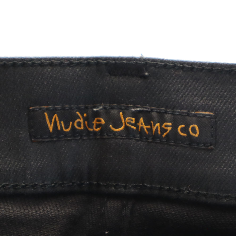 ヌーディージーンズ イタリア製 スキニーパンツ w28 ブラック Nudie Jeans ストレッチ メンズ