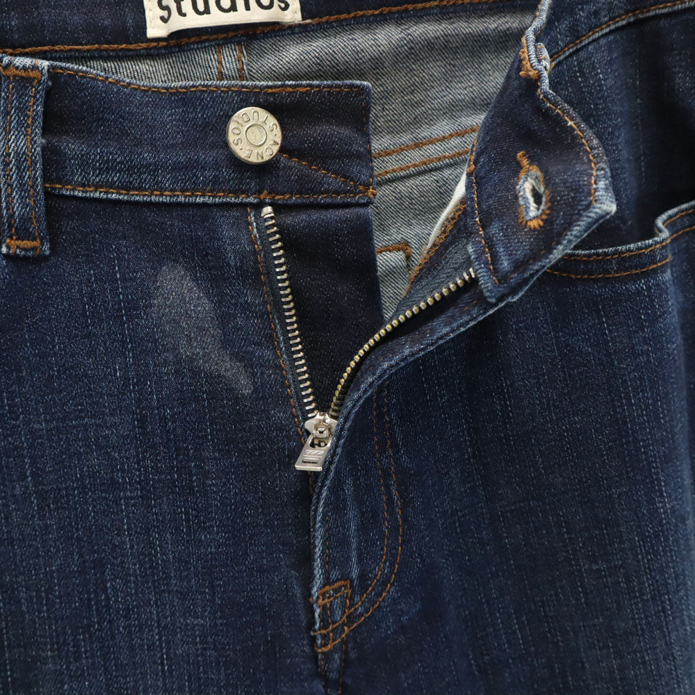 ACNE アクネ ストレートデニムパンツ 30/34 ブルー メンズ