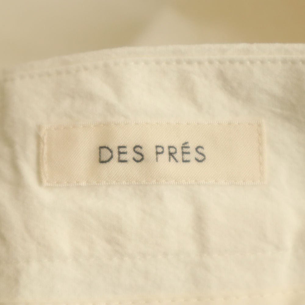 DES PRES デプレ 未使用 日本製 ワイドパンツ 32 ホワイト ストレッチ レディース