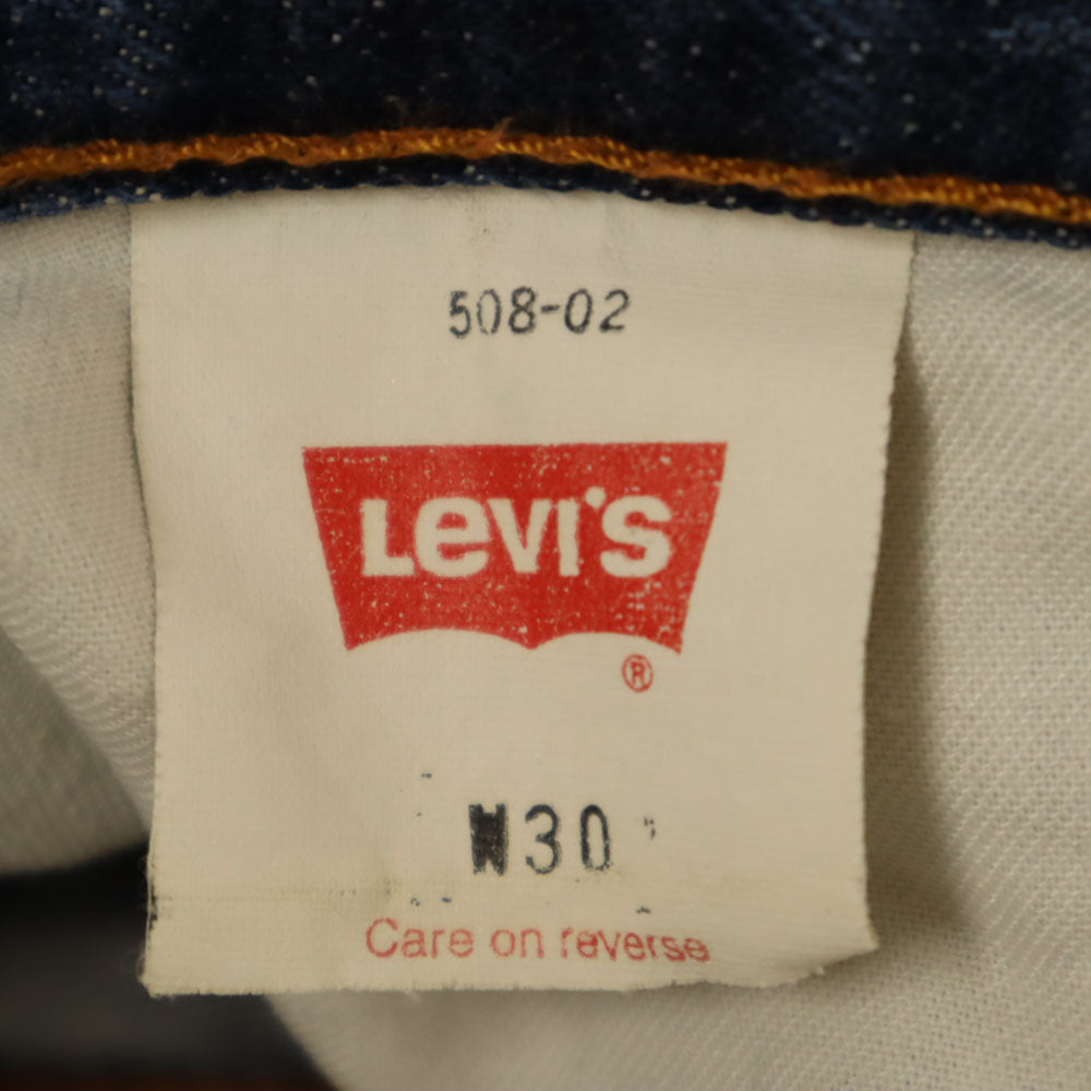 リーバイス 508 ストレートデニムパンツ w30 Levi's ジーンズ メンズ