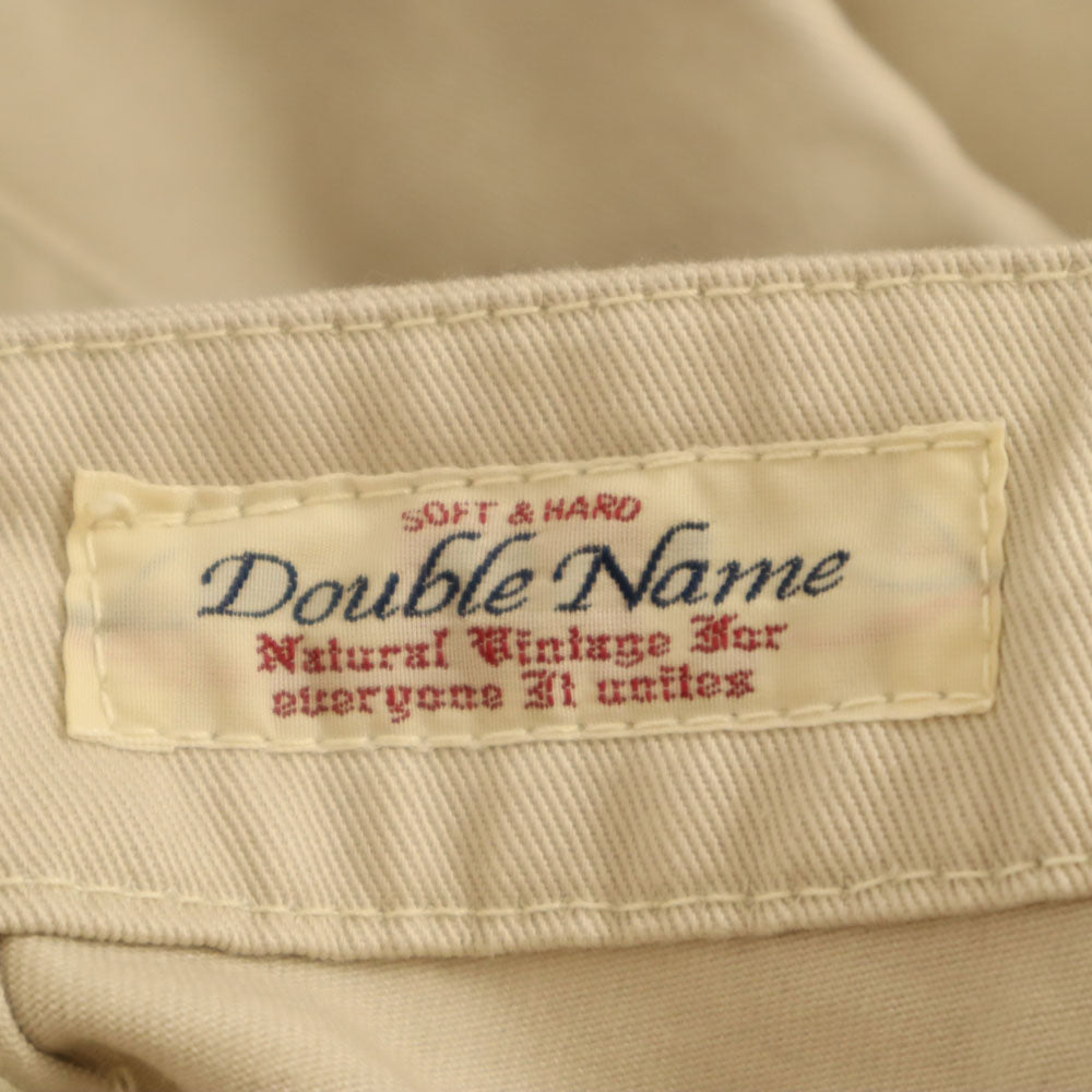 UNIVERSAL OVERALL ユニバーサルオーバーオール × ダブルネーム ペインターパンツ 1 ベージュ系 × DOUBLE NAME ジーンズ レディース
