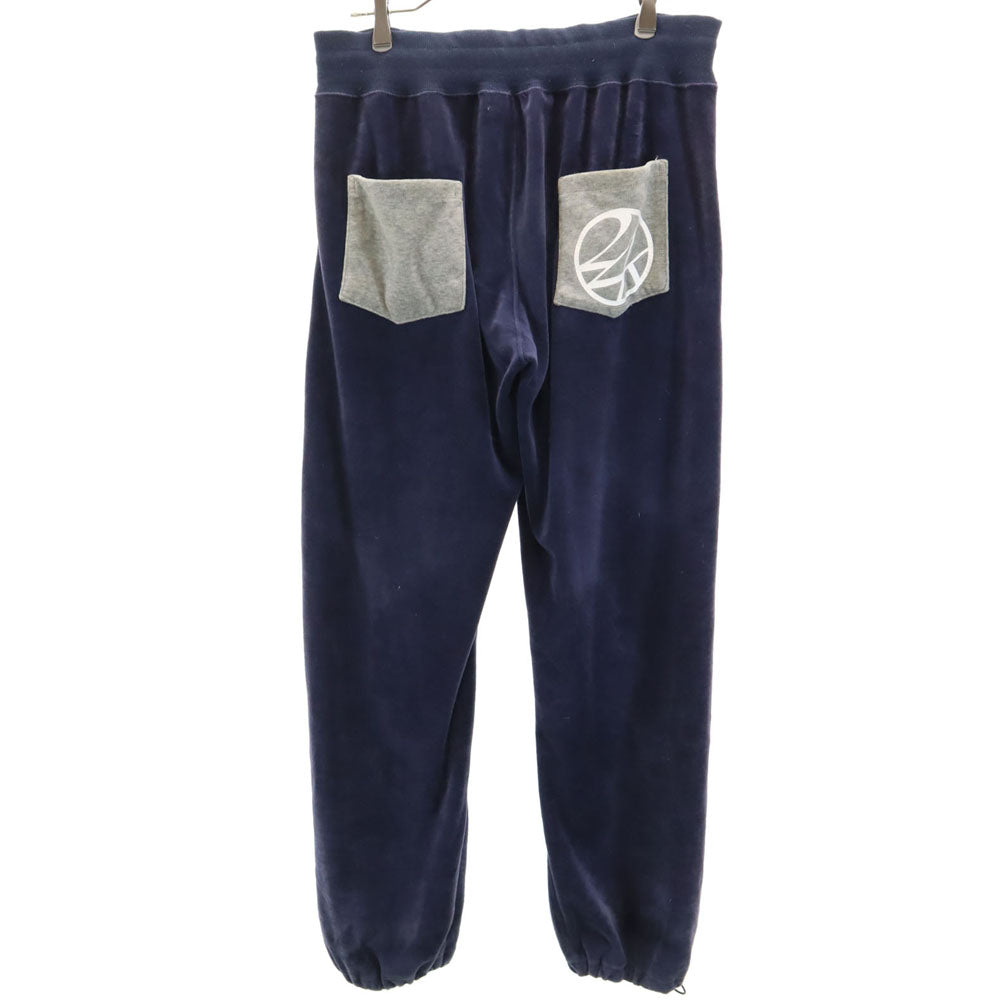 24カラッツ ベロアパンツ M ネイビー 24KARATS メンズ