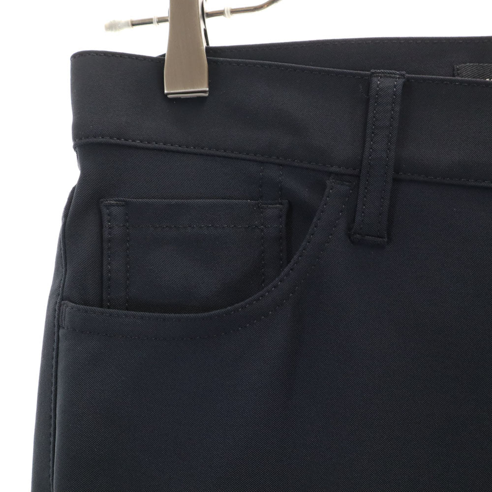 JUNYA WATANABE ジュンヤワタナベ 2021年 日本製 ストレッチ クロップドパンツ S チャコールブラック コムデギャルソン レディース