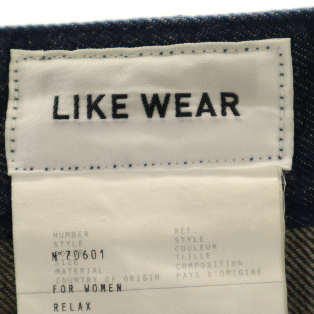 YAECA ヤエカ 日本製 デニムパンツ ネイビー LIKE WEAR メンズ